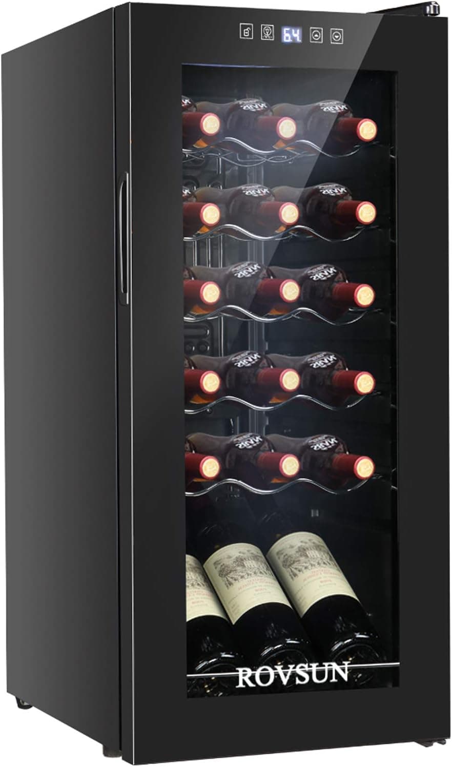 ROVSUN 18-Bottle Freestanding Compressor Wine Cooler - image 1
