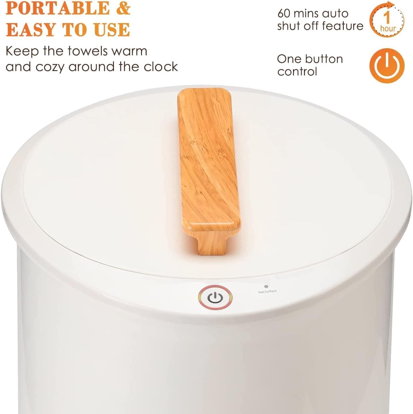 Keenray Luxury Towel Warmer Bucket (CL1) thumbnail 3