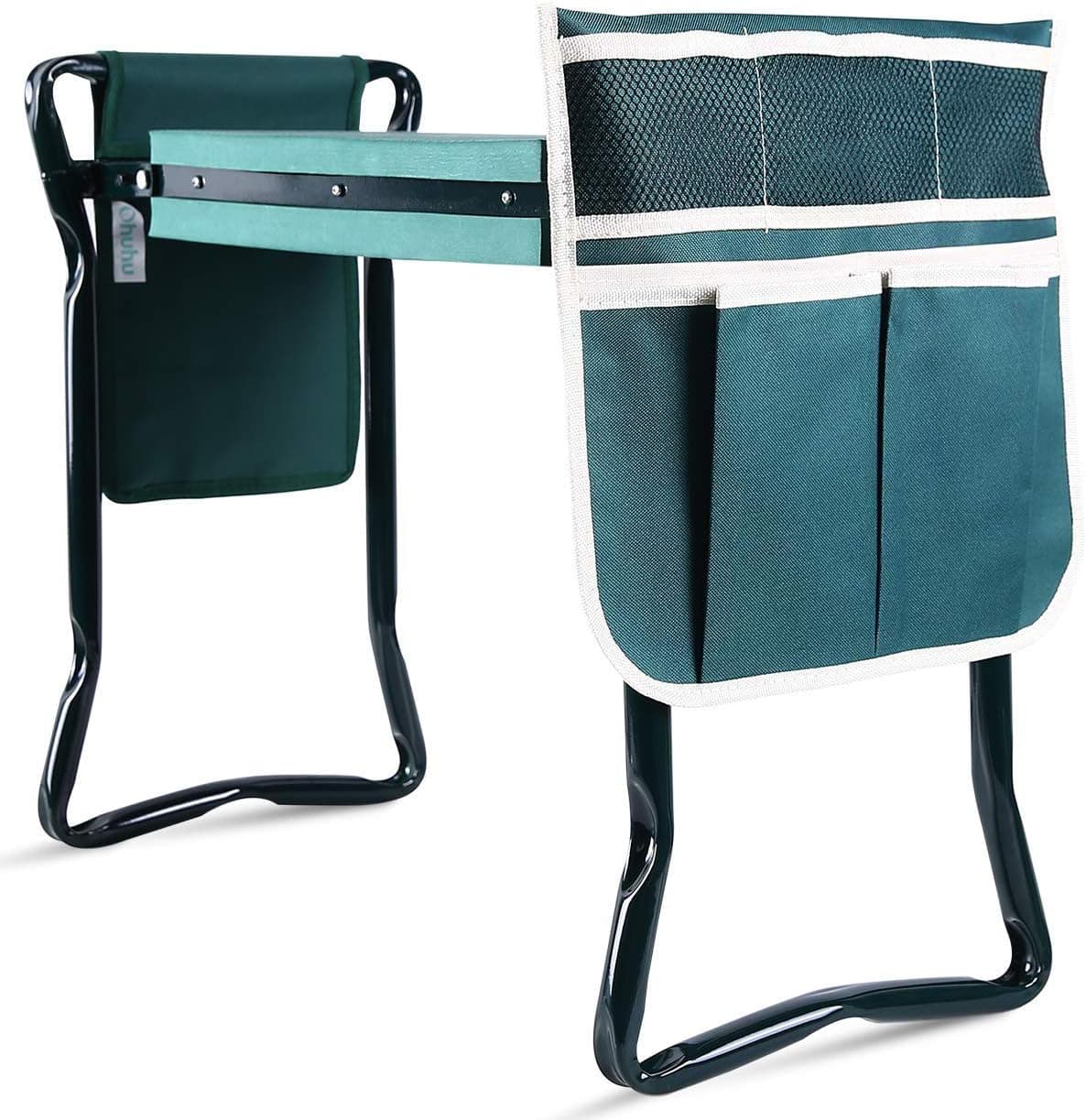Ohuhu Garden Kneeler and Seat with 2 Tool Pouches - image 1