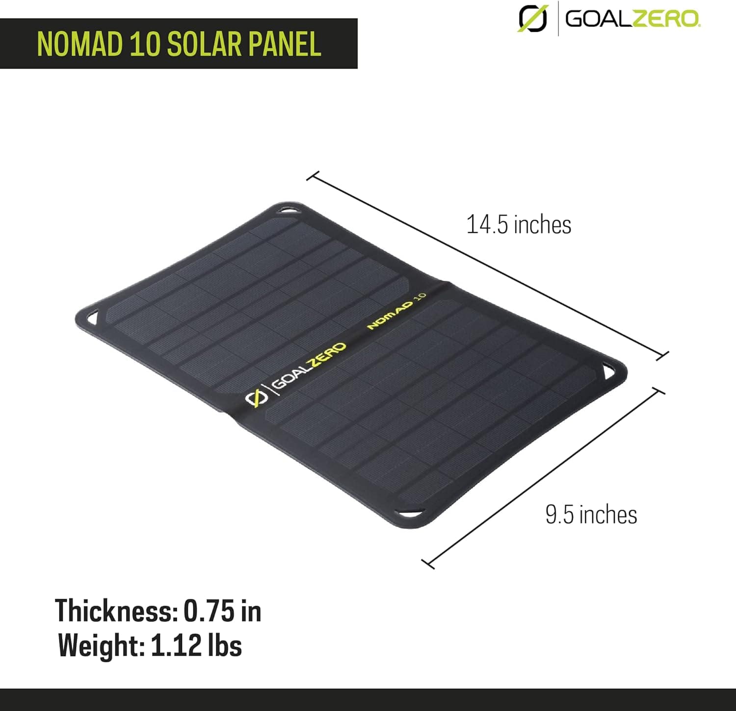 Goal Zero Nomad 10 Foldable Solar Panel thumbnail 3