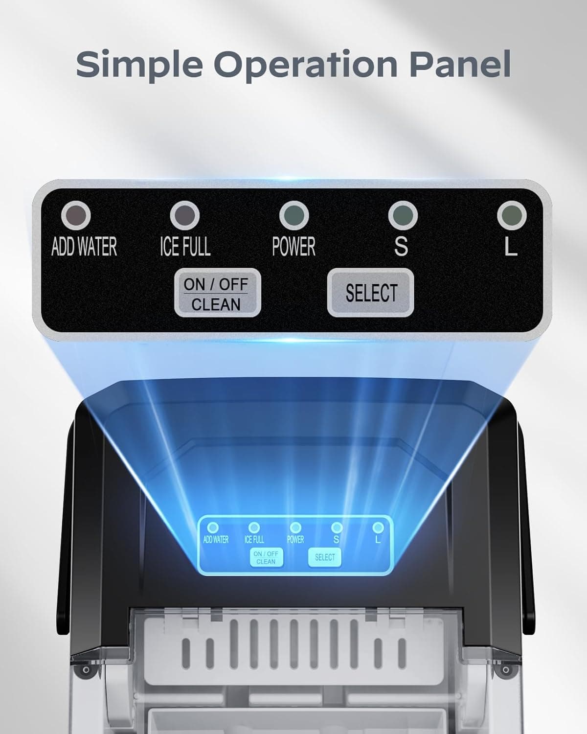 Silonn Countertop Ice Maker SLIM21 thumbnail 4