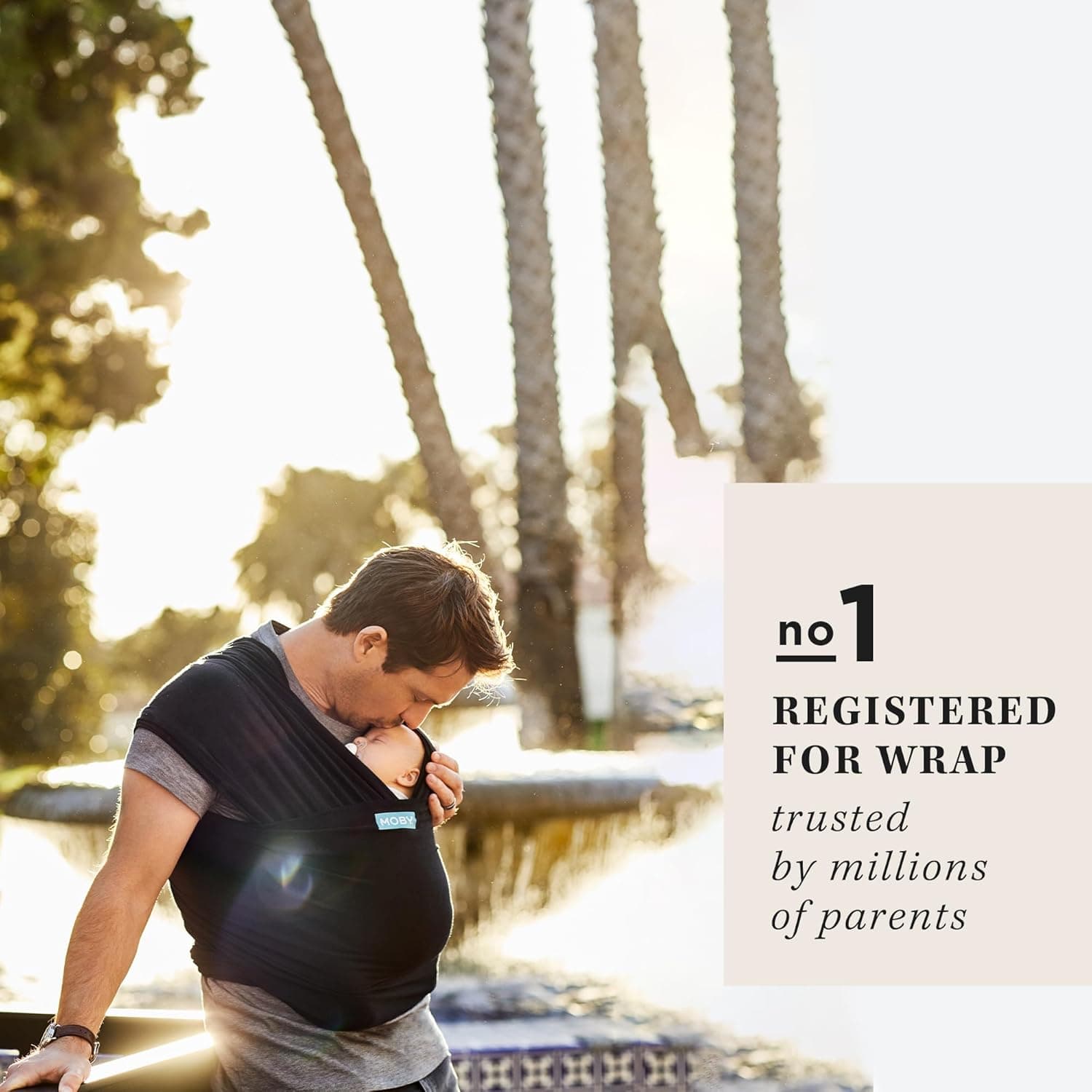 Moby Classic Baby Wrap Carrier thumbnail 2