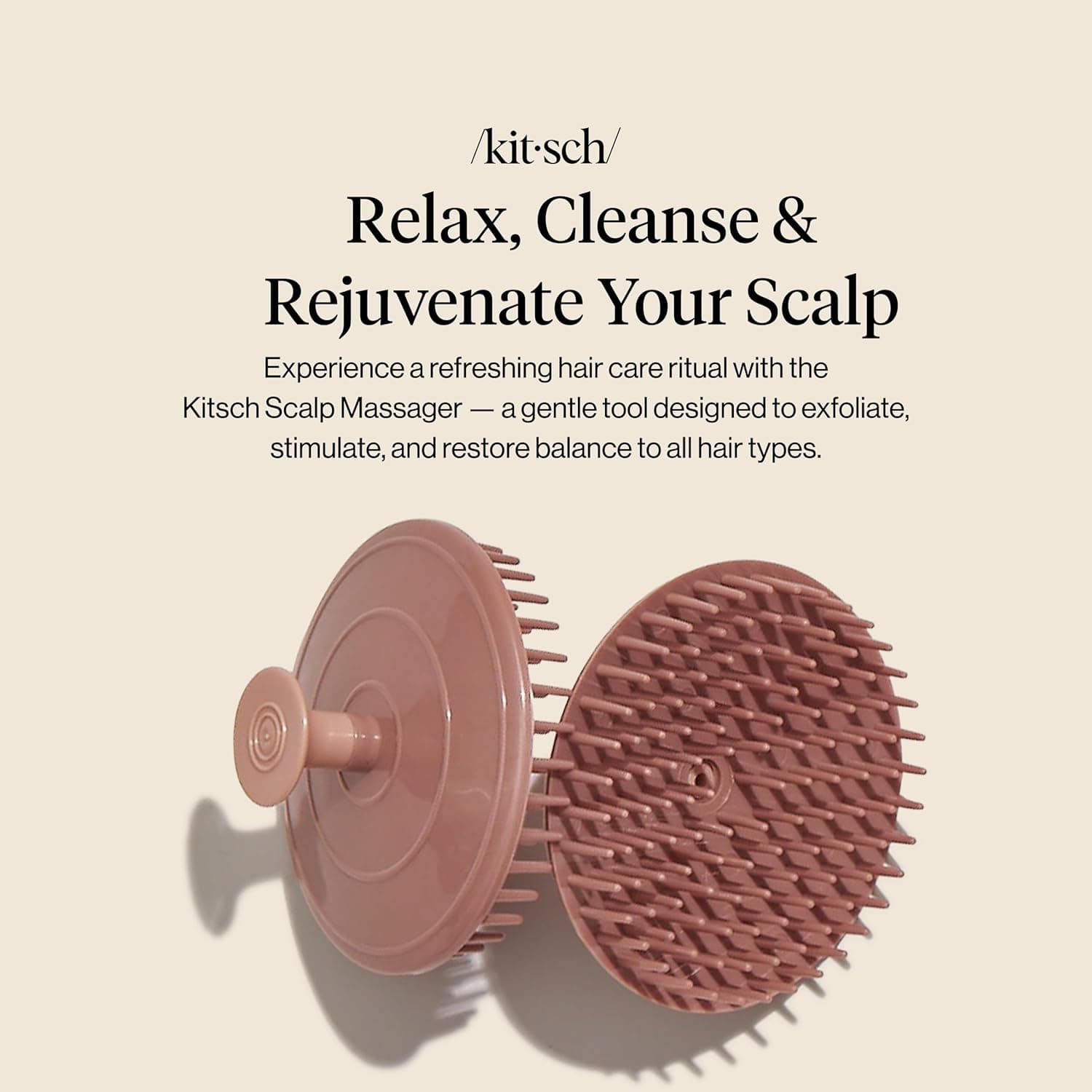 Kitsch Scalp Massager Shampoo Brush thumbnail 3