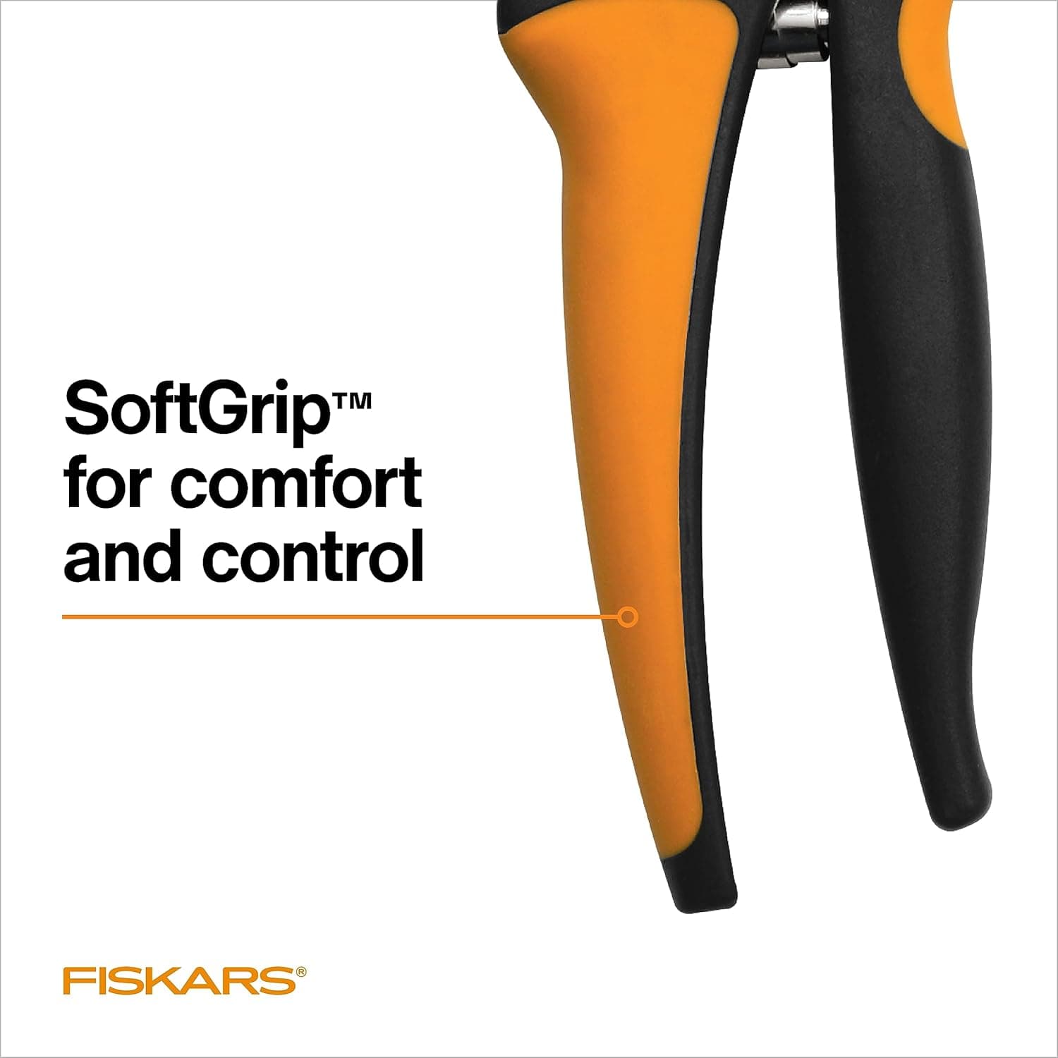 Fiskars Softgrip Bypass Pruning Shears (5/8" Cut Capacity) thumbnail 3