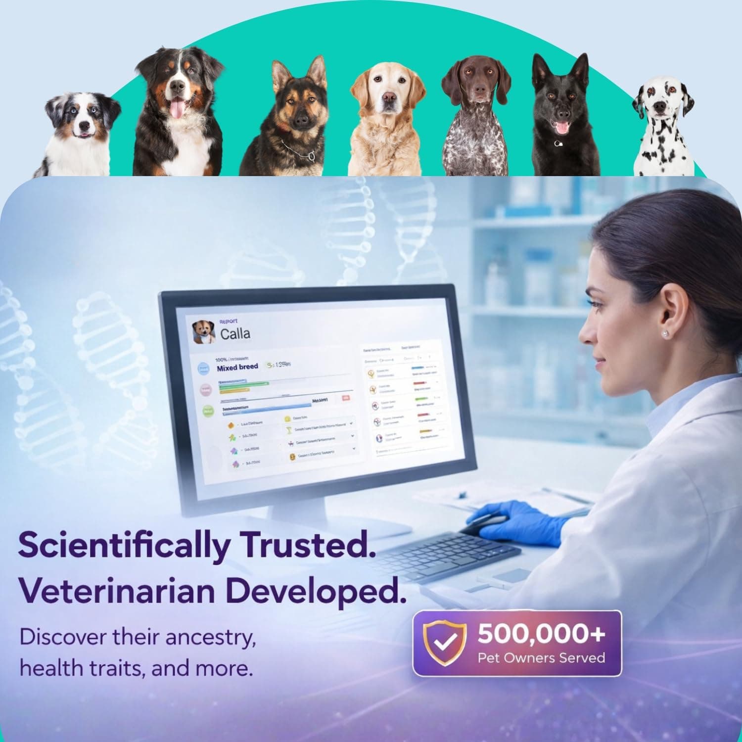 Orivet GenoPet Plus 5.0 Dog DNA Test thumbnail 4