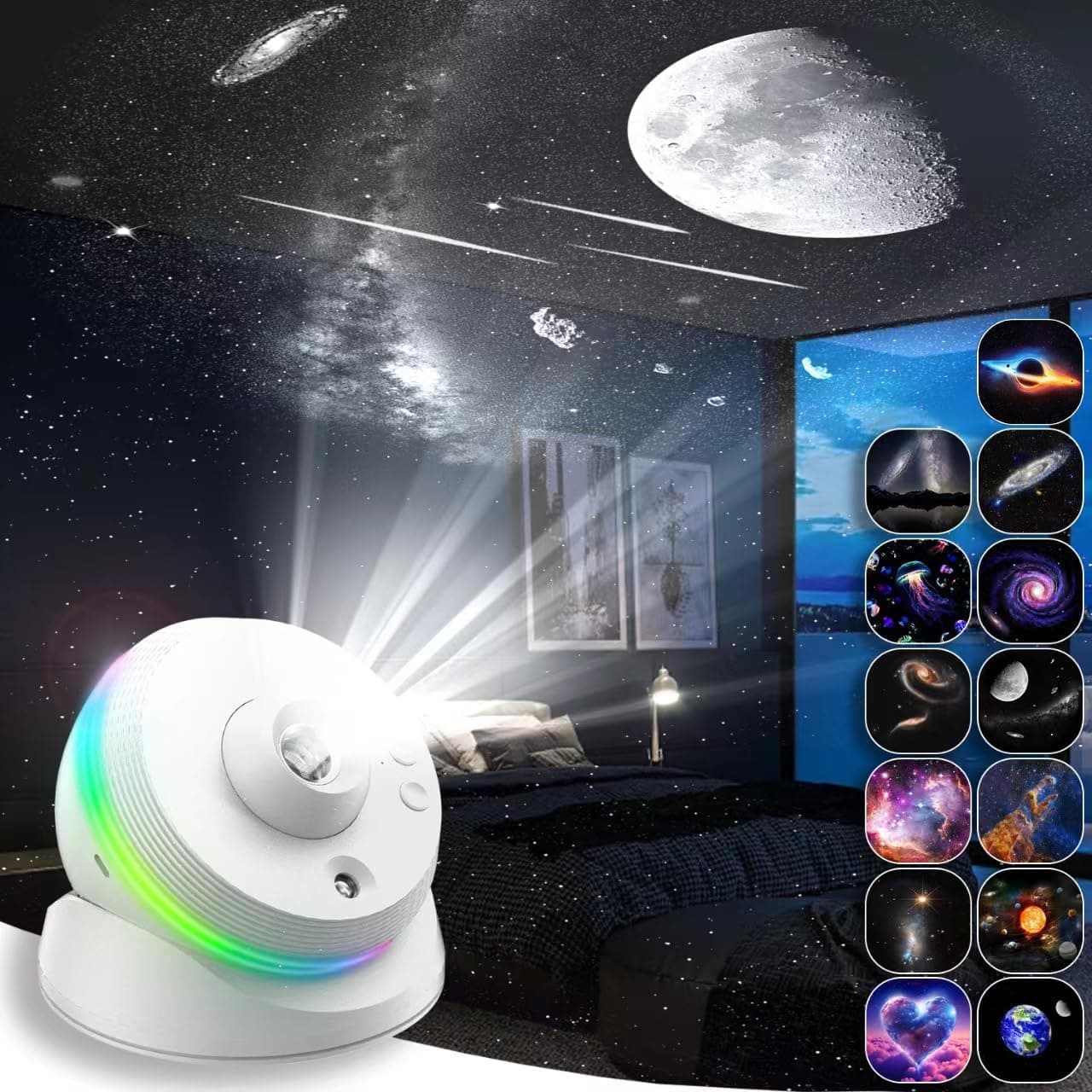 Galaxy Projector 6th Gen Meteor Planetarium - image 1