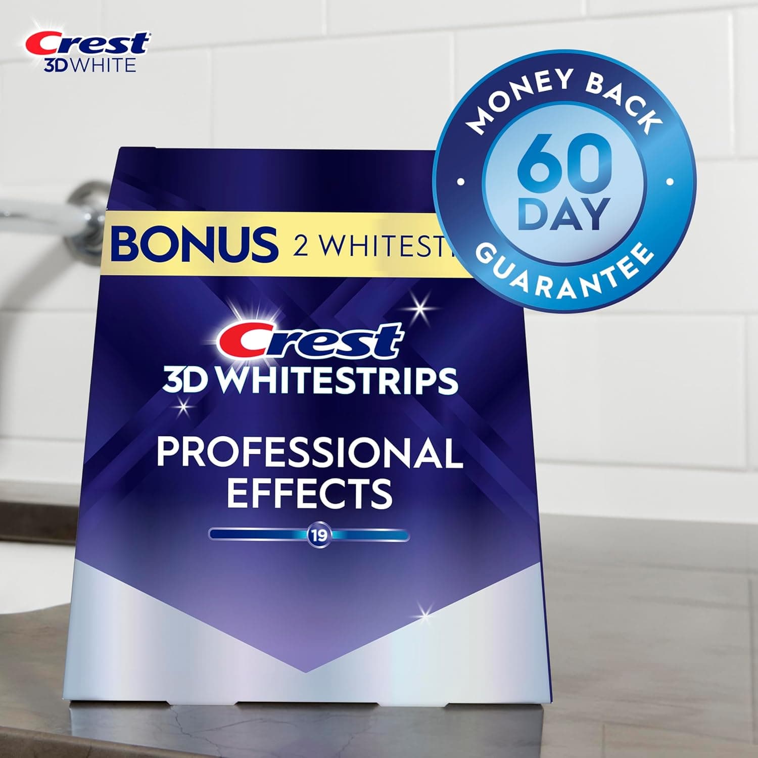 Crest 3D Whitestrips Glamorous White thumbnail 5