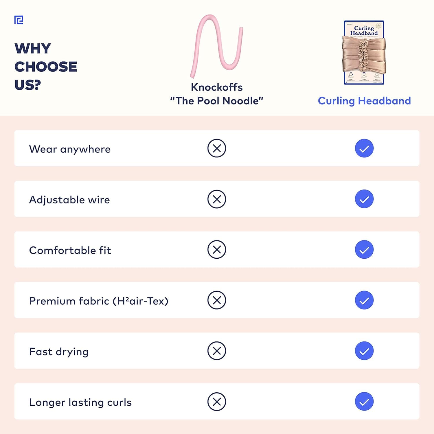 RobeCurls Original Heatless Hair Curler Set thumbnail 2