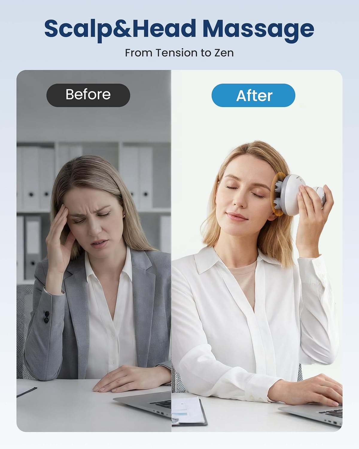 COMFIER Electric Cordless Hair Scalp Massager thumbnail 2