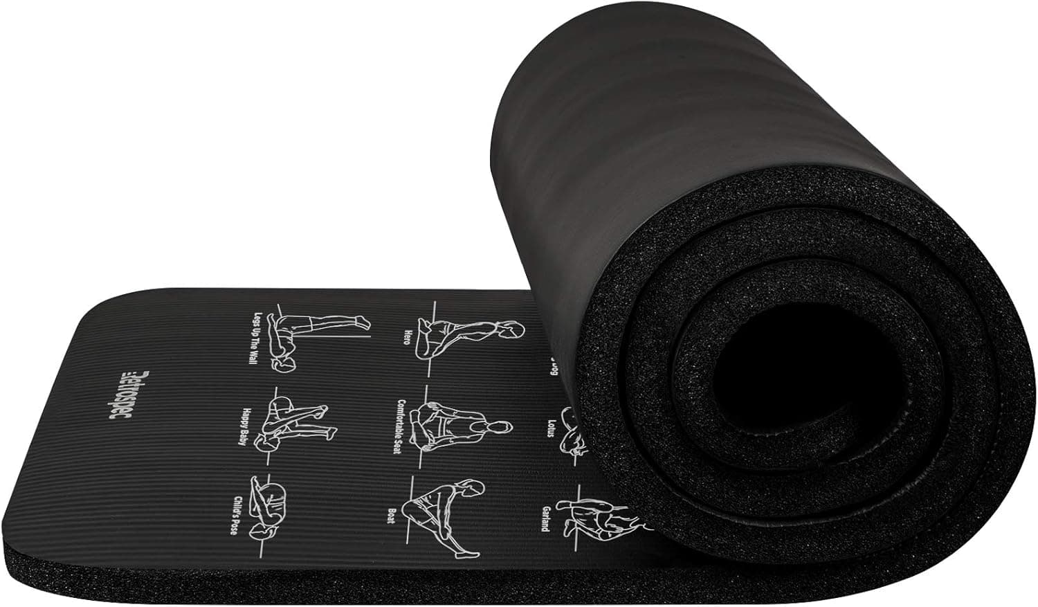 Retrospec Solana Yoga Mat 1 Inch thumbnail 5
