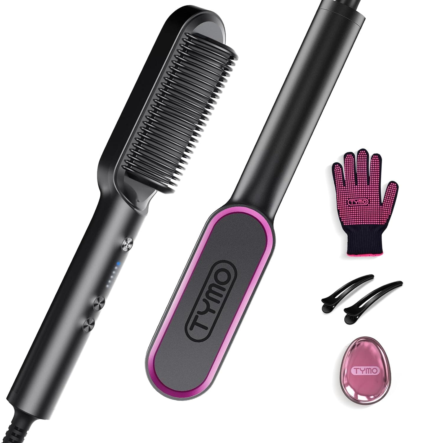 TYMO Ring Hair Straightener Brush - image 1