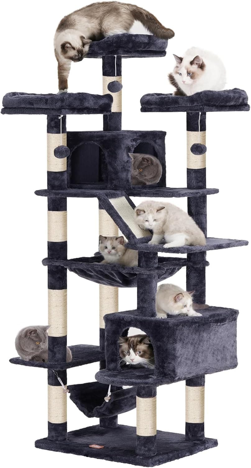 Heybly 73-Inch Cat Tree for Large Cats - image 1