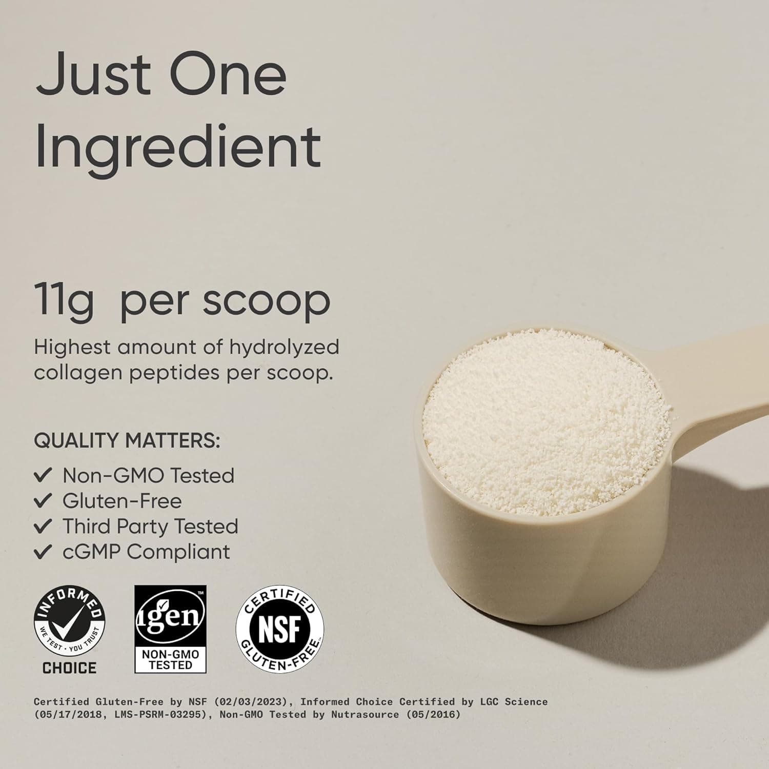 Sports Research Collagen Peptides (16oz) thumbnail 2