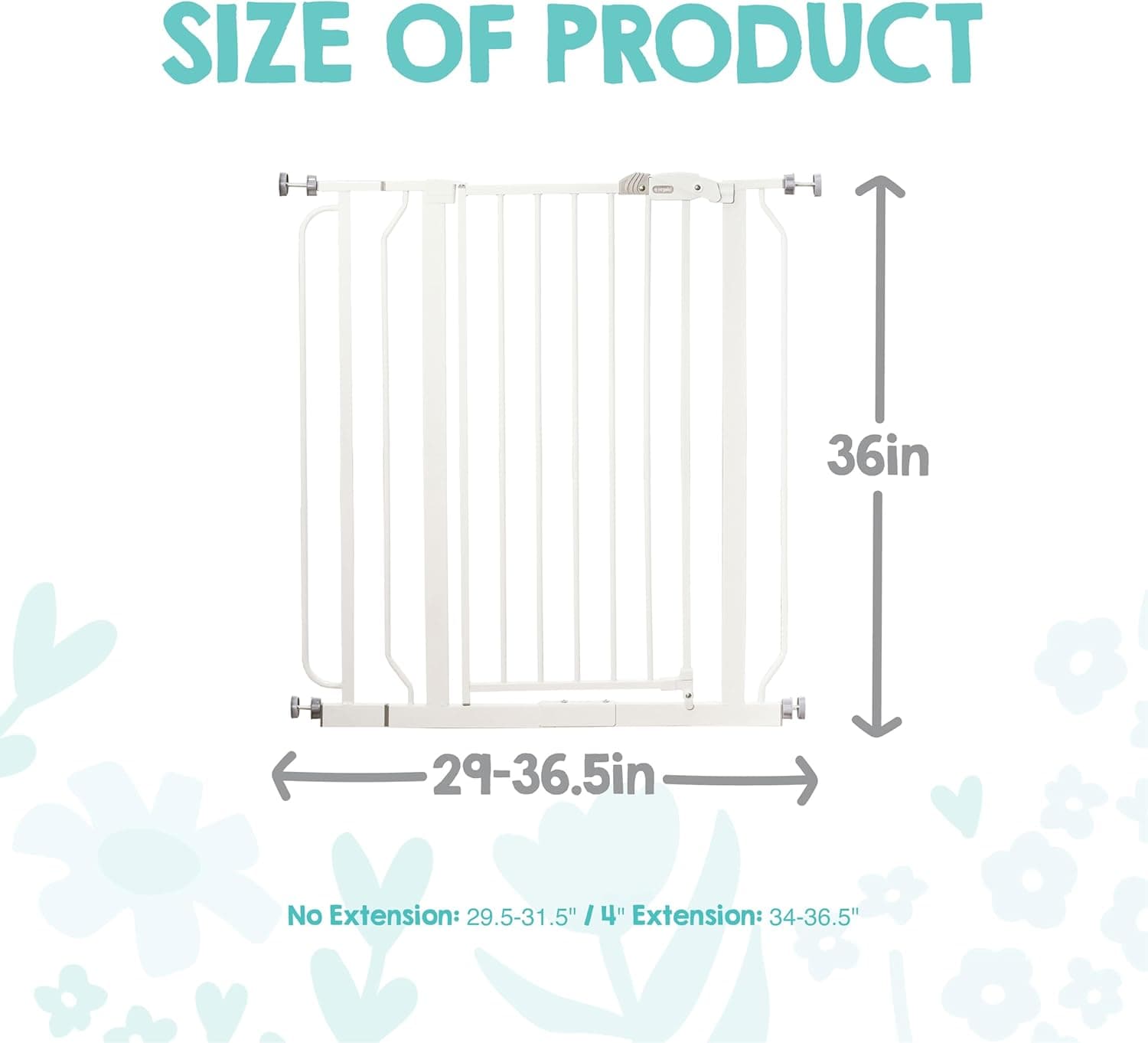 Dreambaby Chelsea Extra Tall Auto Close Gate thumbnail 2