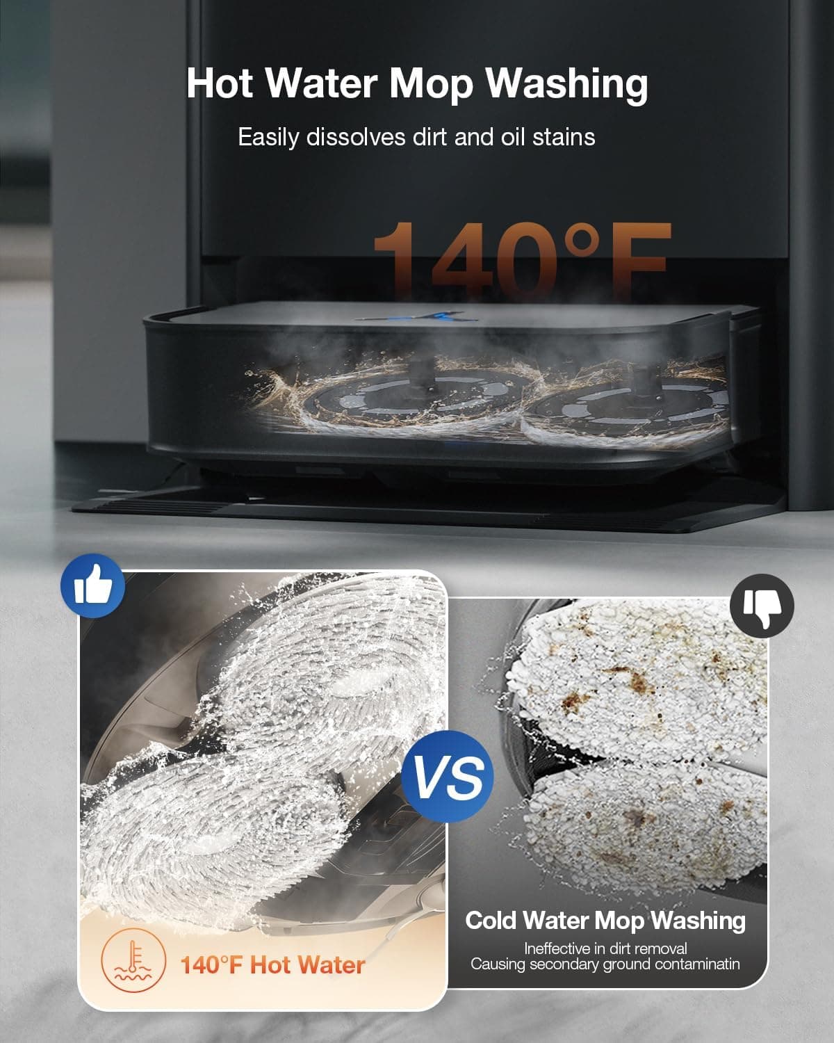 Ecovacs Deebot X2 Combo Robot Vacuum & Mop thumbnail 4