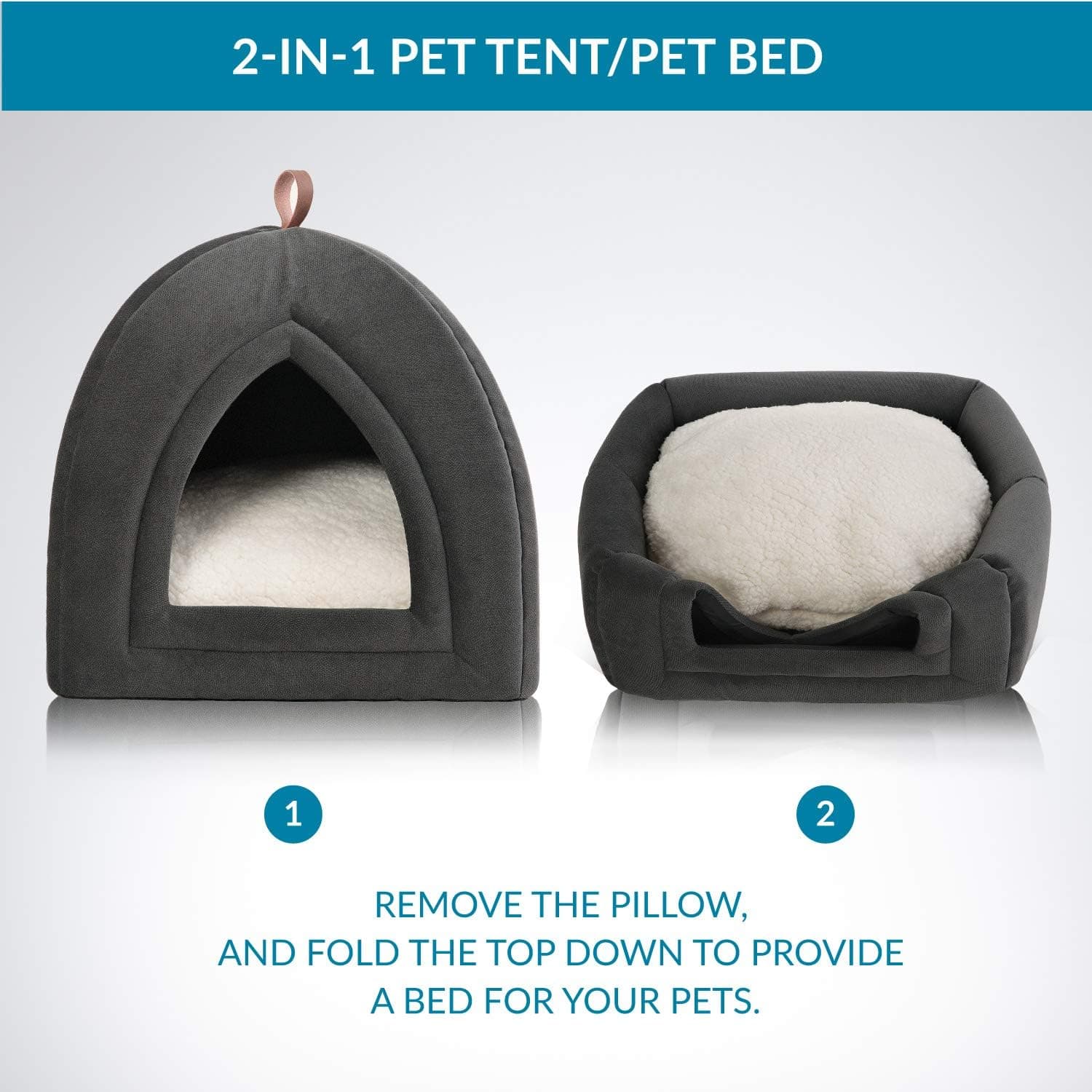 Bedsure Cat Cave Bed for Indoor Cats thumbnail 3