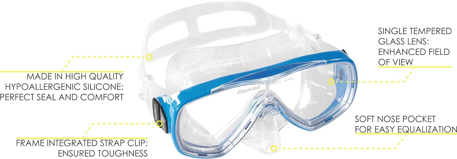 Cressi Palau SAF Snorkel Set thumbnail 3