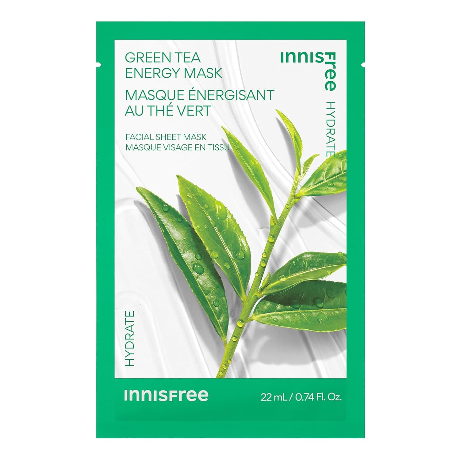 innisfree Green Tea Energy Sheet Mask - image 1