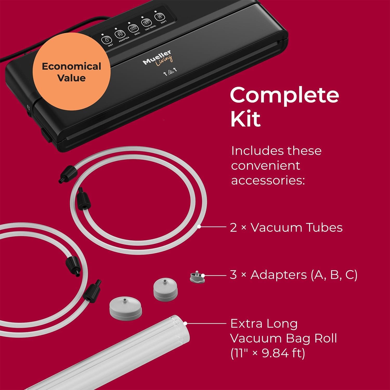 MuellerLiving Vacuum Sealer Machine thumbnail 5