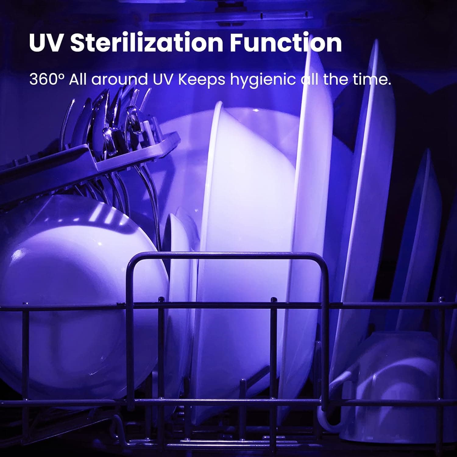 COMFEE' Countertop Dishwasher with 6L Water Tank thumbnail 4