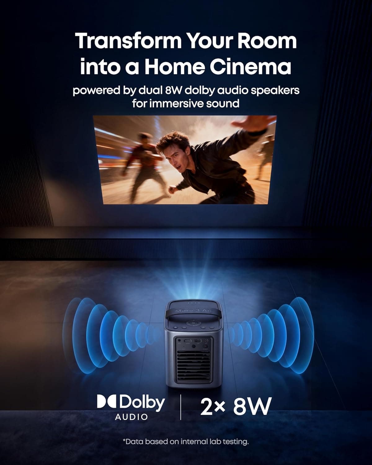 Nebula Mars 3 Air GTV Portable Projector thumbnail 3