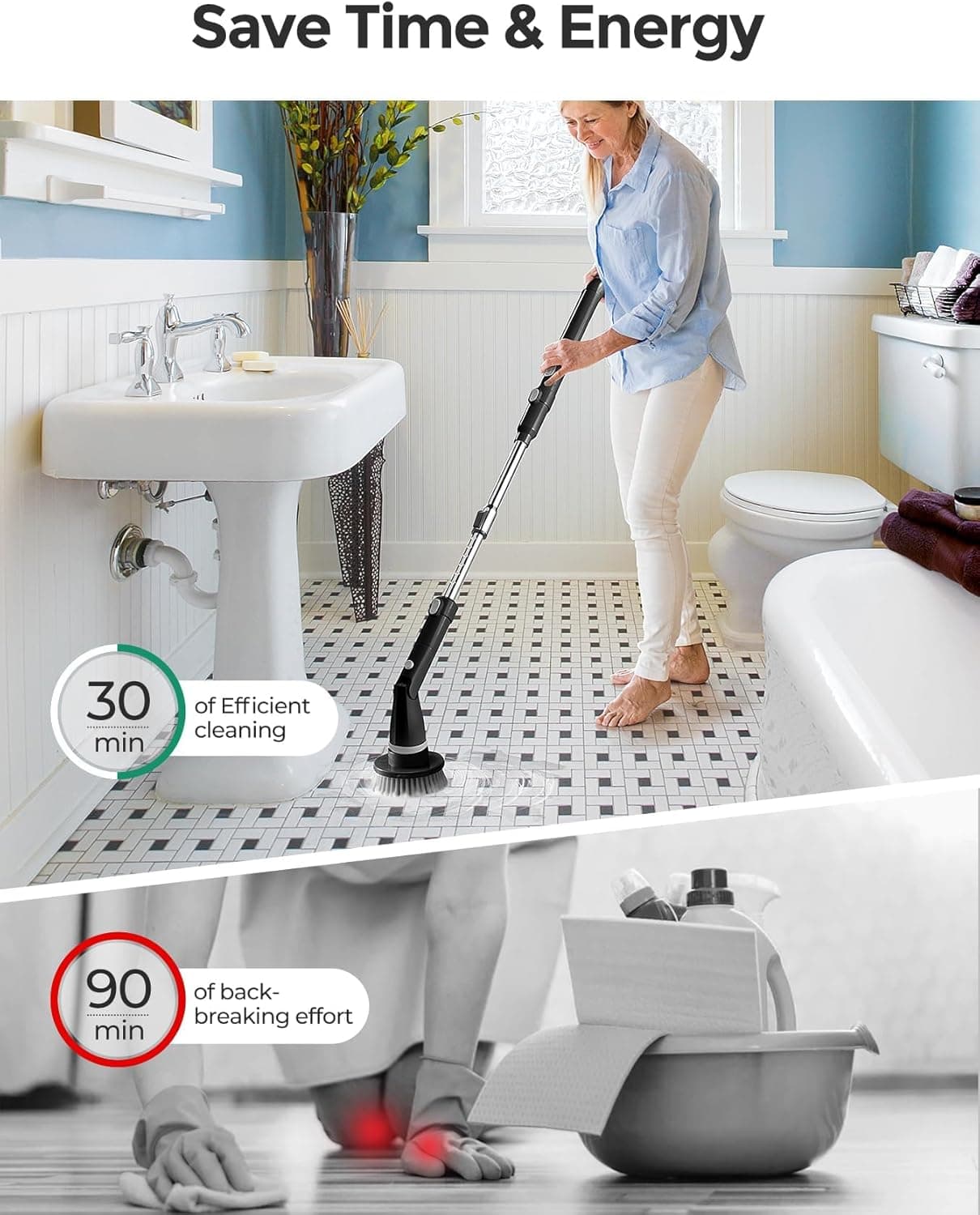 kHelfer Electric Spin Scrubber KH8 thumbnail 3