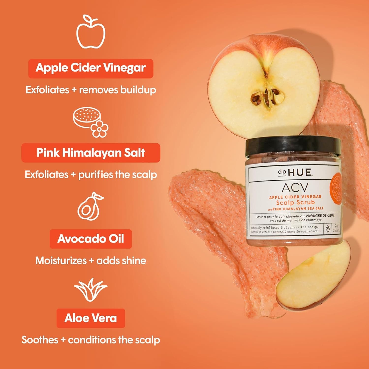 dpHUE Apple Cider Vinegar Scalp Scrub thumbnail 2