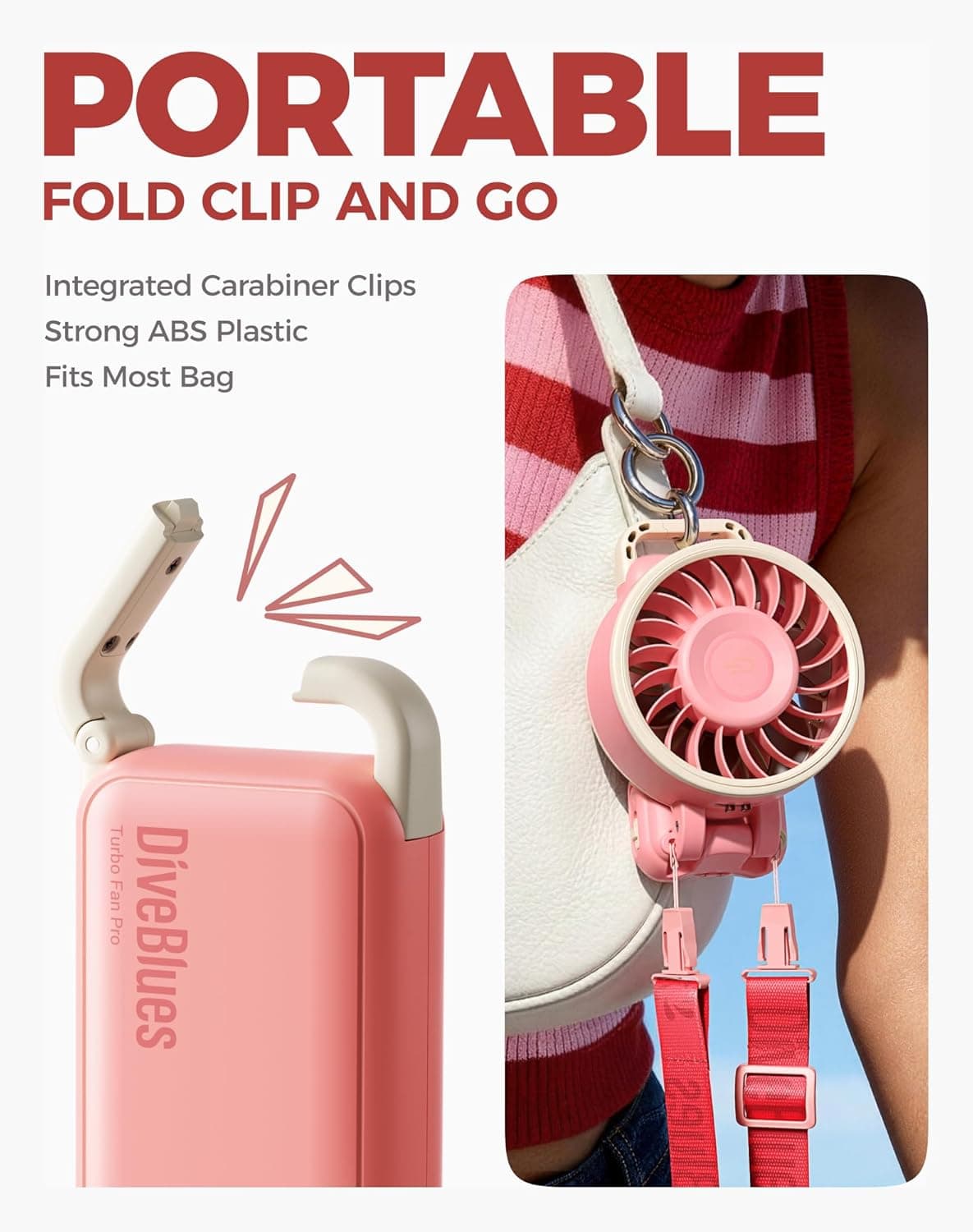 Diveblues Portable Turbo Fan 4-in-1 Foldable thumbnail 3