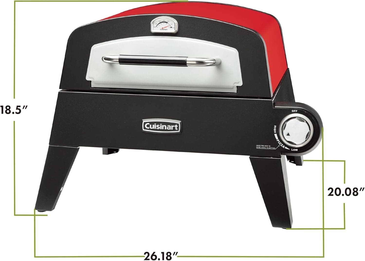 Cuisinart CPO-401 Outdoor Pizza Oven thumbnail 2
