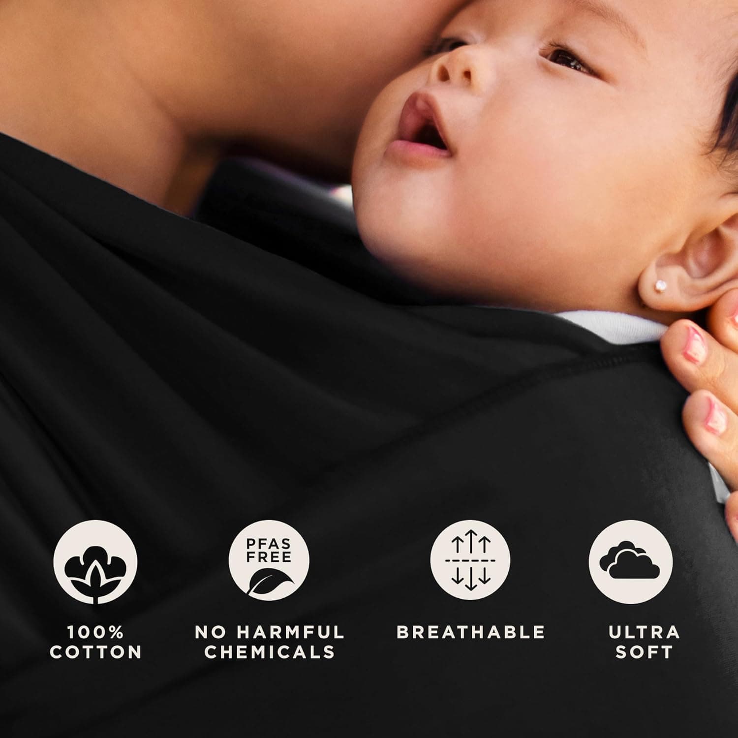 Moby Classic Baby Wrap Carrier thumbnail 4