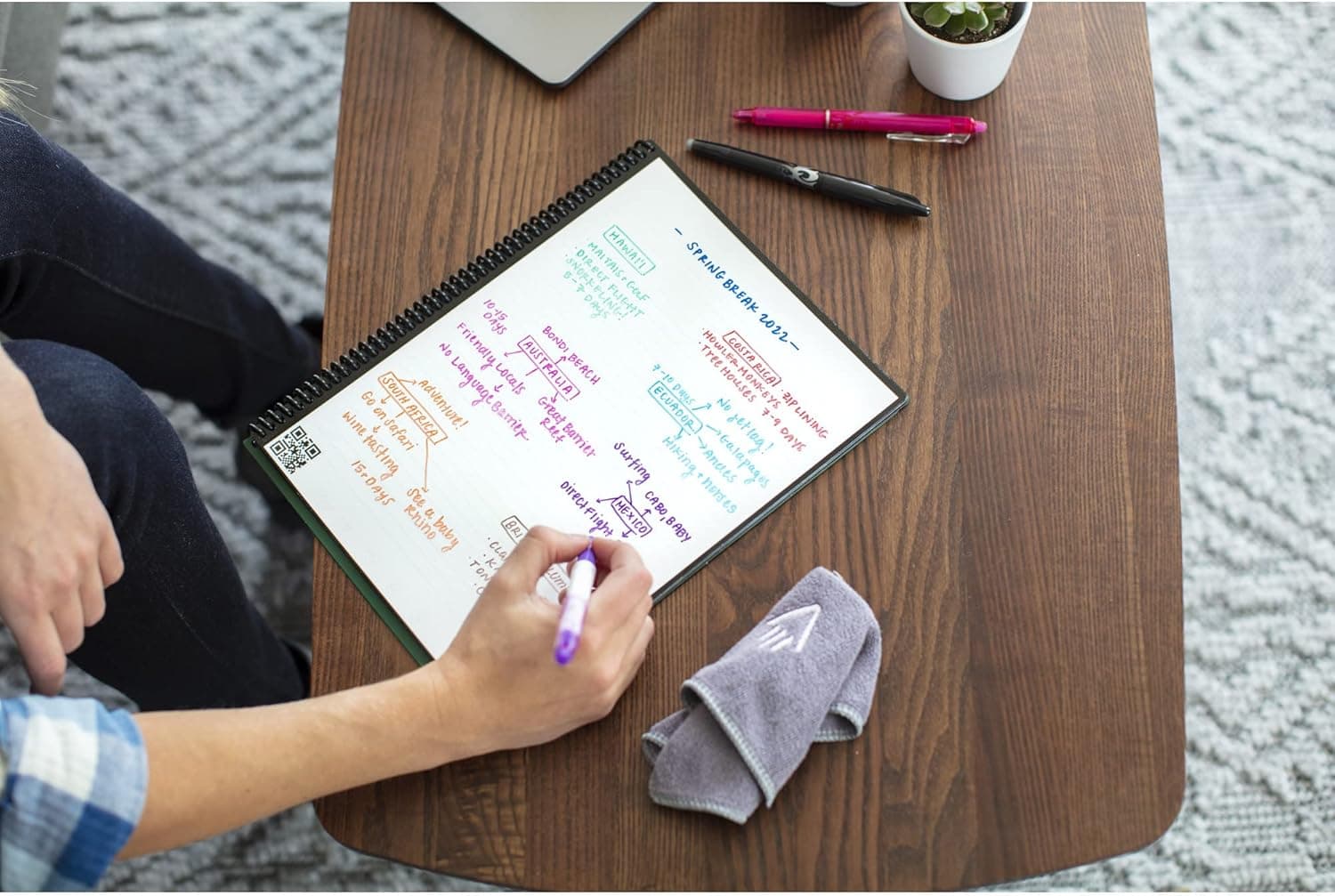 Rocketbook Fusion Smart Reusable Notebook thumbnail 4