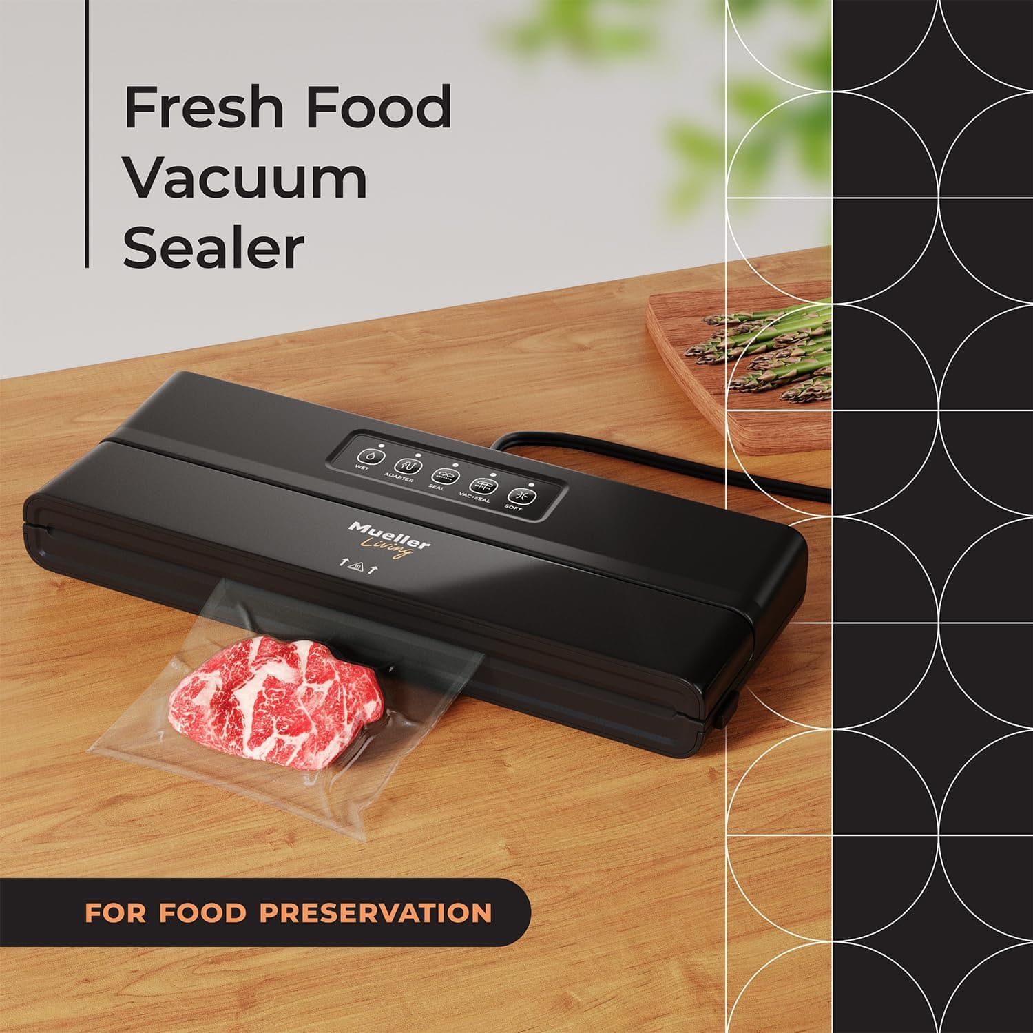 MuellerLiving Vacuum Sealer Machine thumbnail 2
