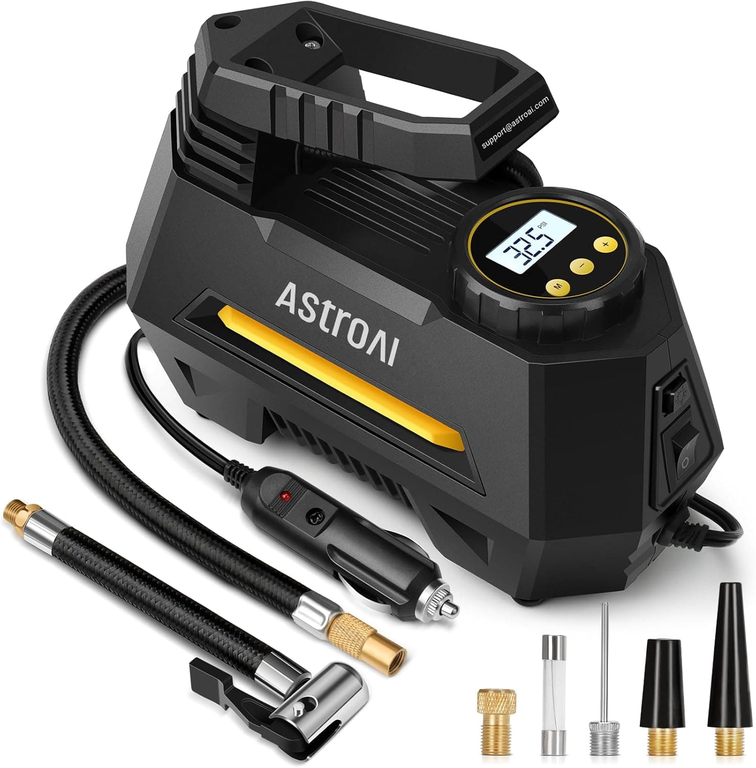 AstroAI Tire Inflator Portable Air Compressor (12V DC) - image 1