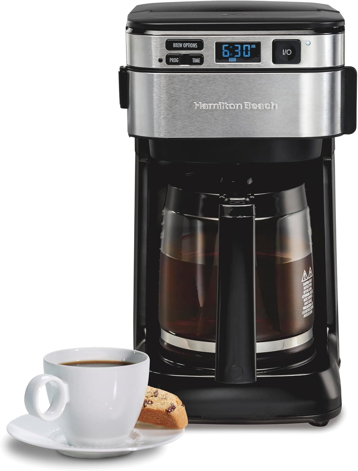 Hamilton Beach 12-Cup Programmable FrontFill Coffee Maker