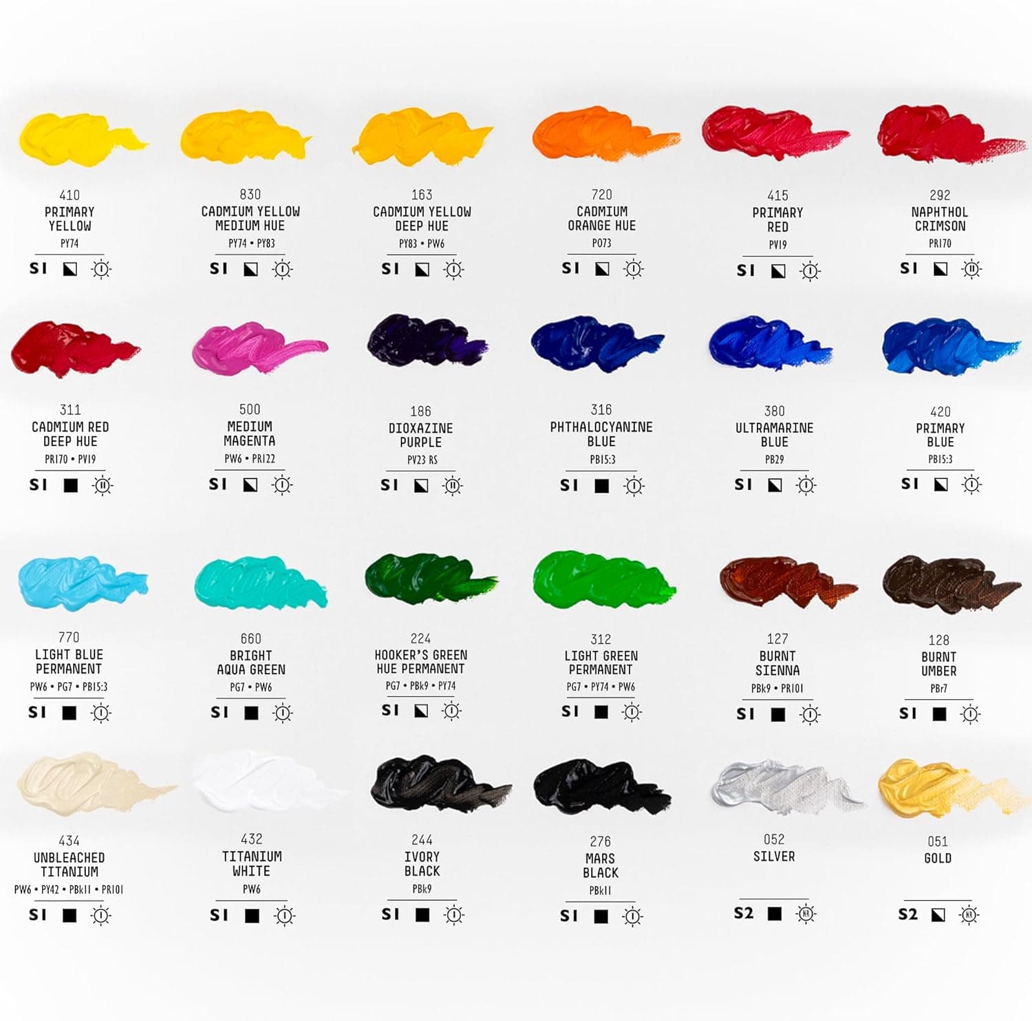 Liquitex BASICS Acrylic Paint Set (24 x 22ml Tubes) thumbnail 2