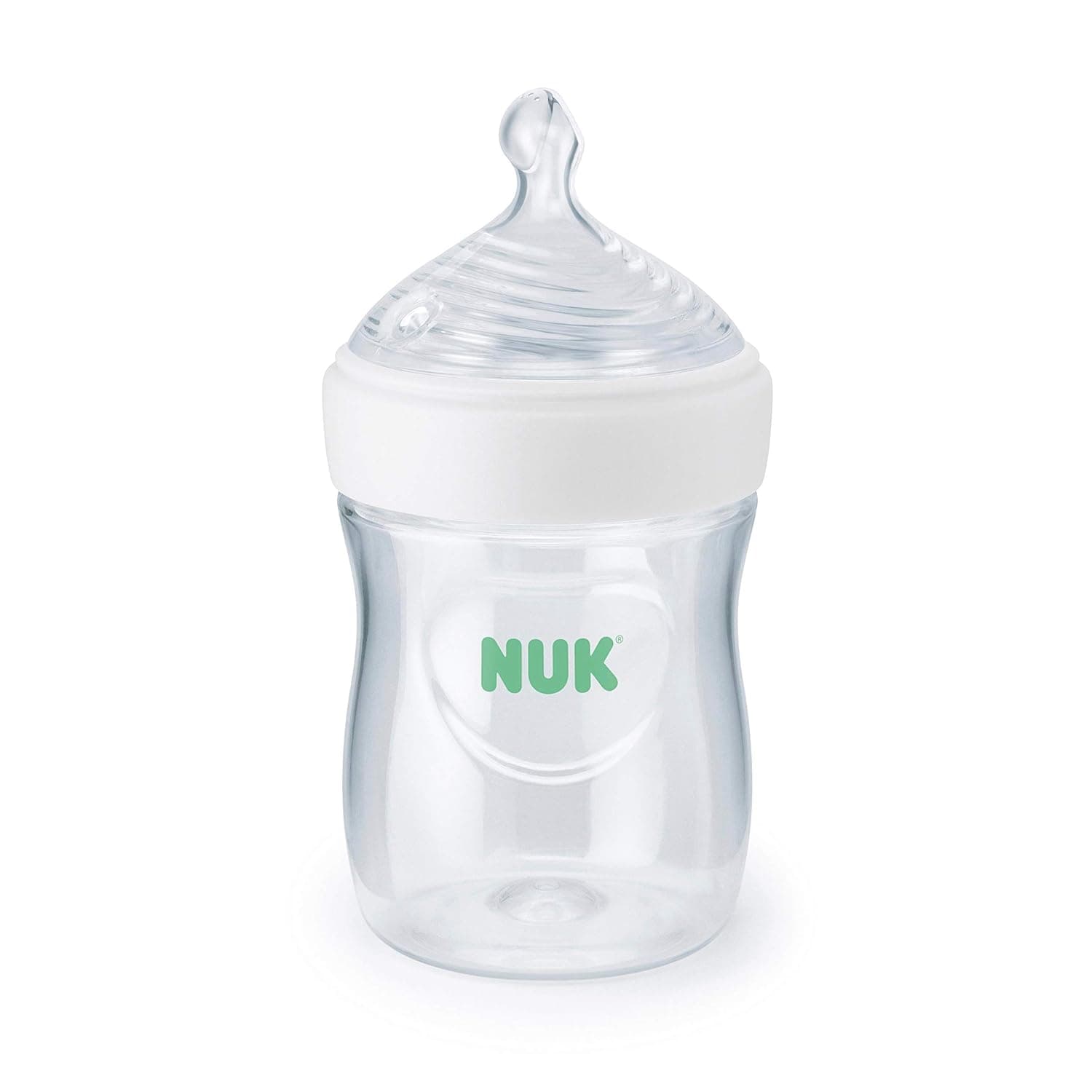 NUK Simply Natural Baby Bottle with SafeTemp (9 oz) - image 1