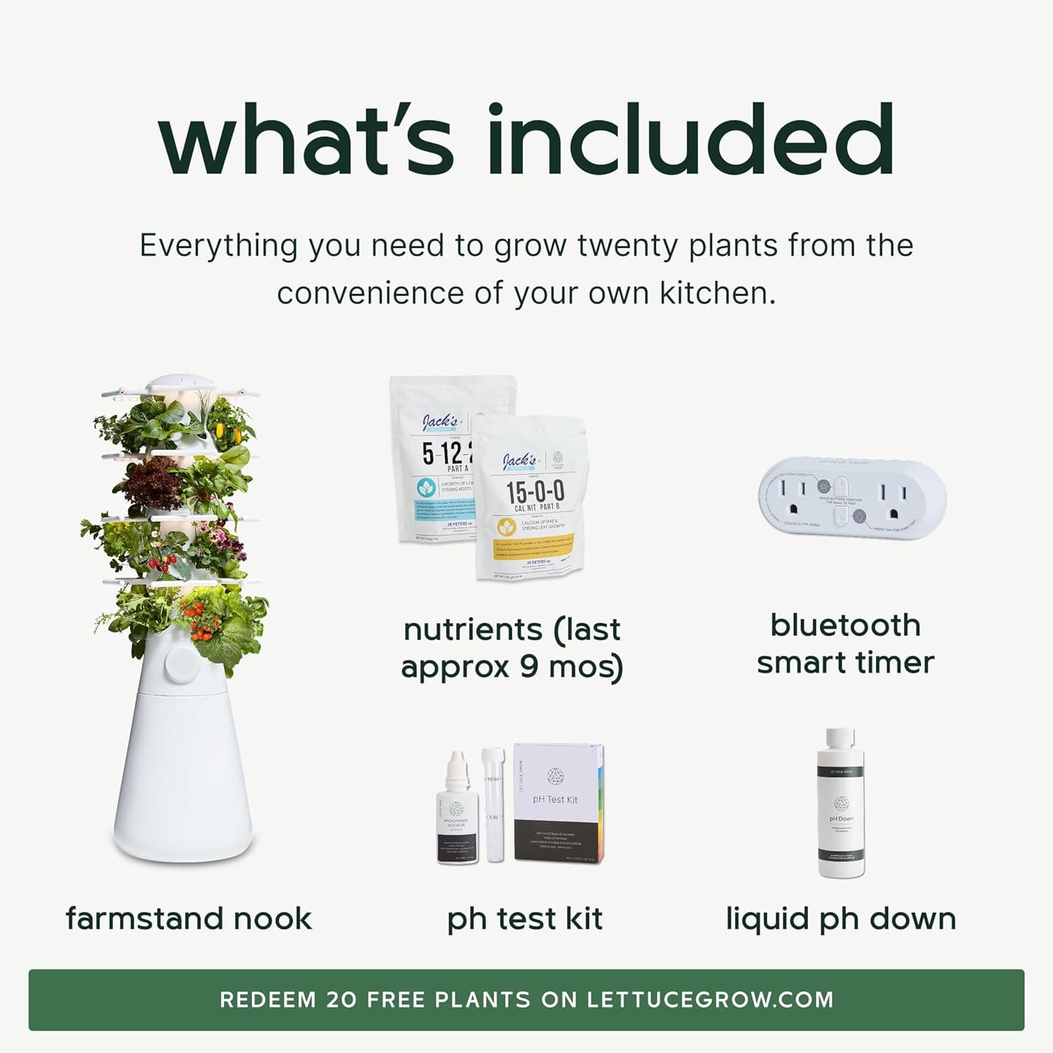 Lettuce Grow Farmstand Nook Indoor Garden thumbnail 4