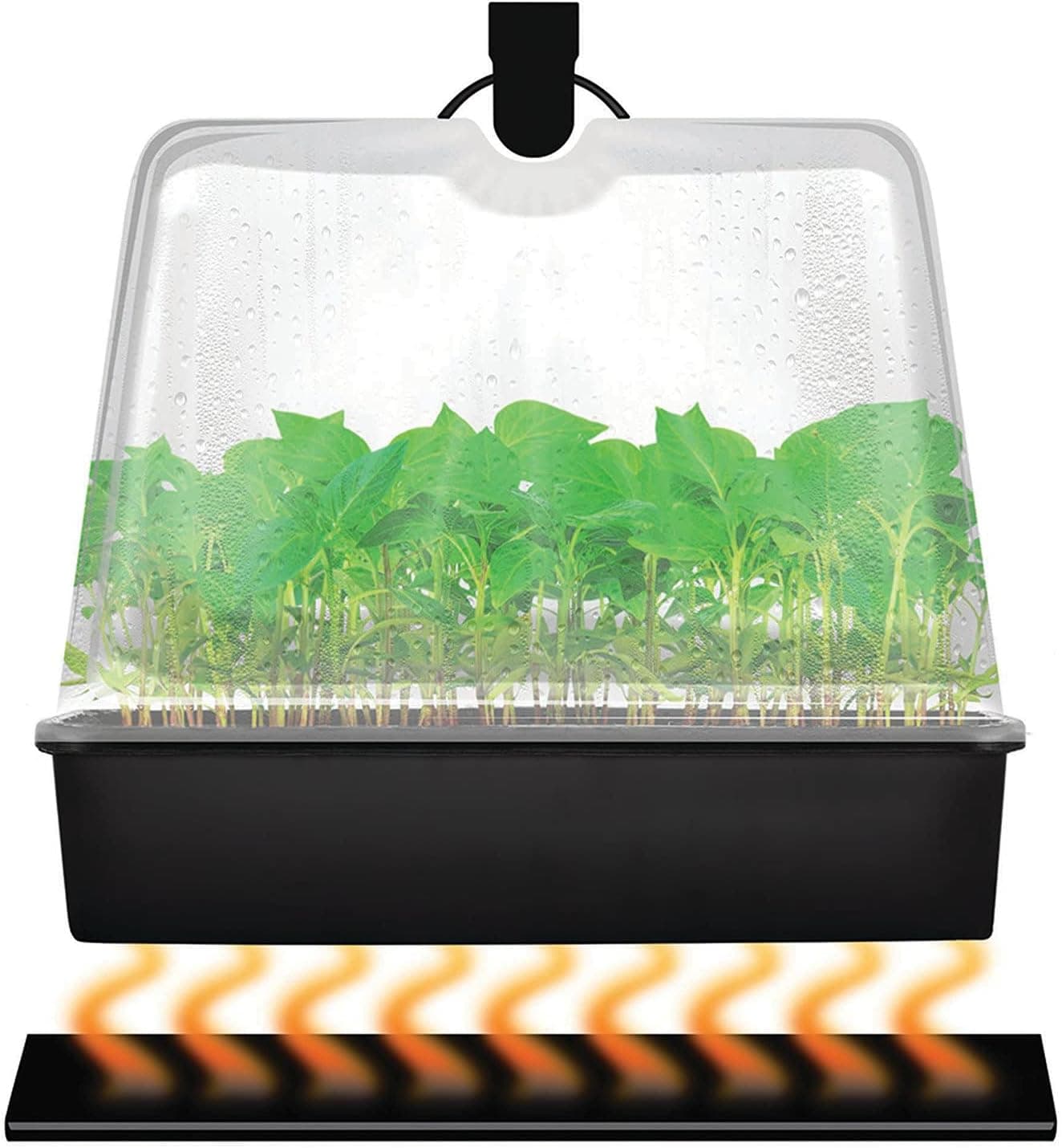 Super Sprouter Premium Heated Propagation Kit with T5 Light thumbnail 4