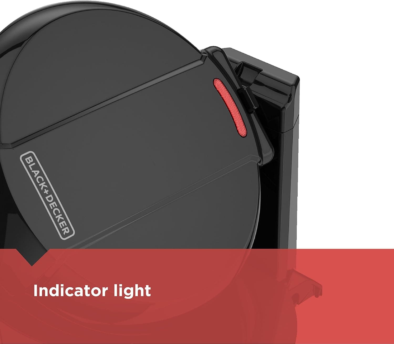 BLACK+DECKER WMD200B Rotating Double Waffle Maker thumbnail 2