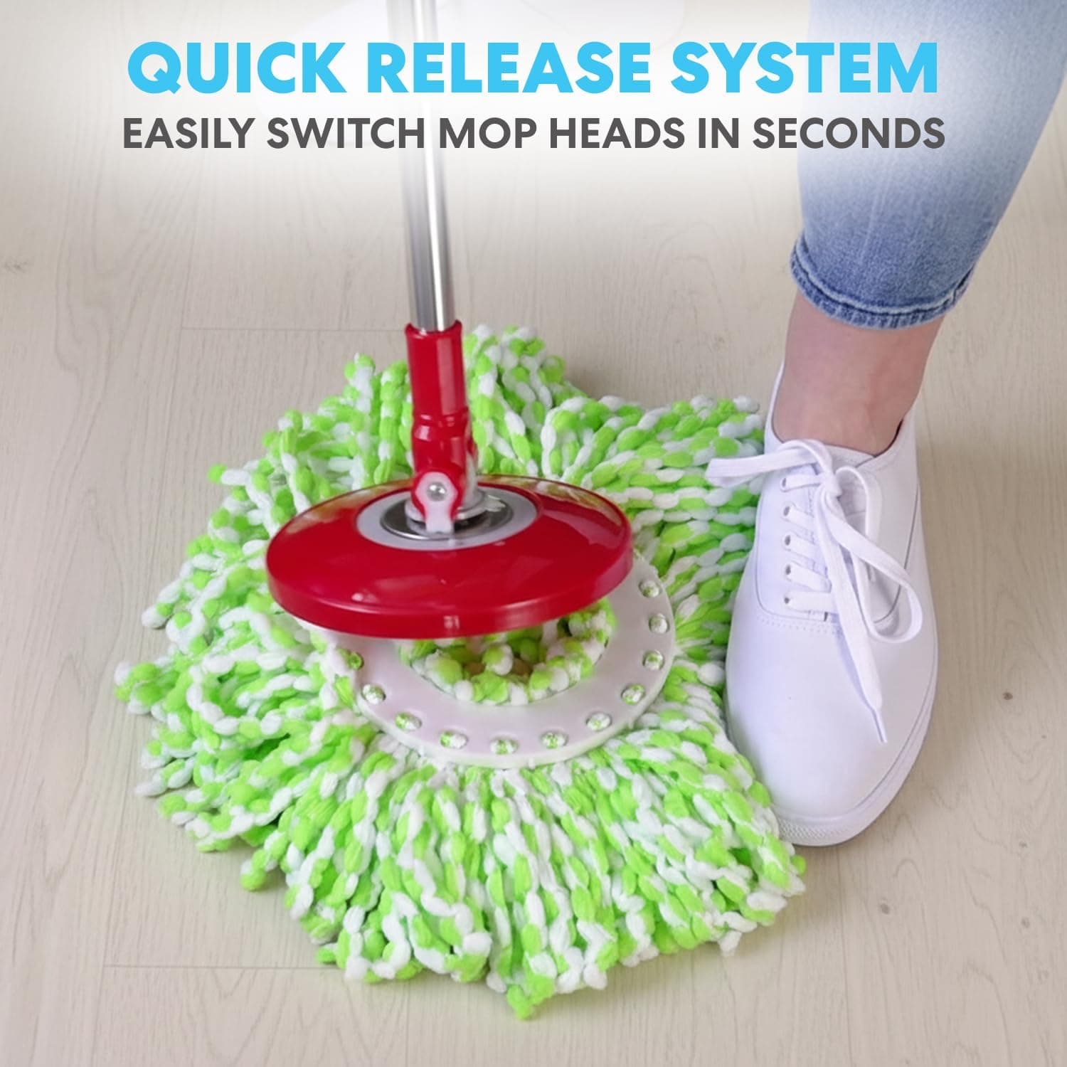SIMPLI-MAGIC 79349 Spin Mop Cleaning System thumbnail 5