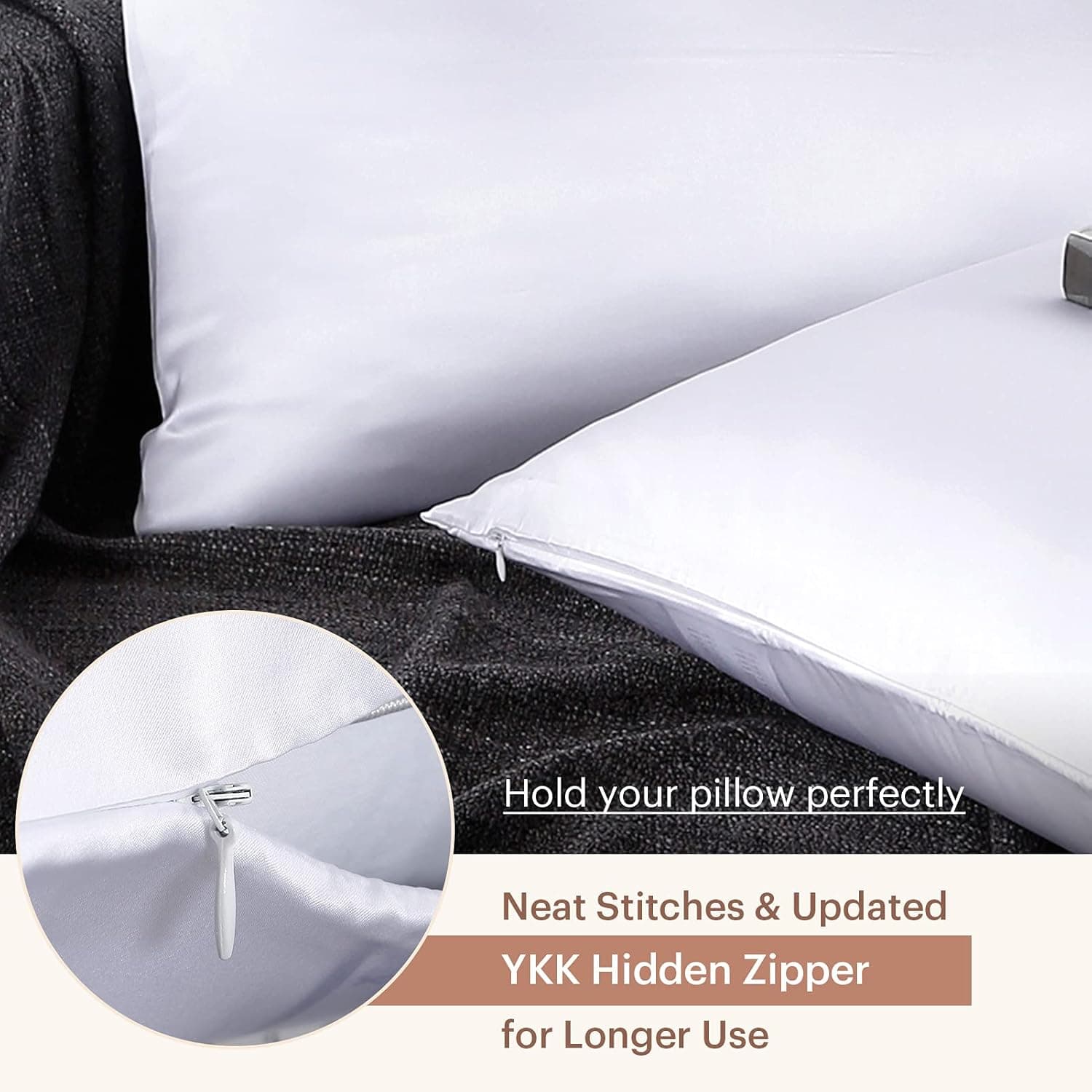 LILYSILK Silk Pillowcase for Hair and Skin Queen thumbnail 3