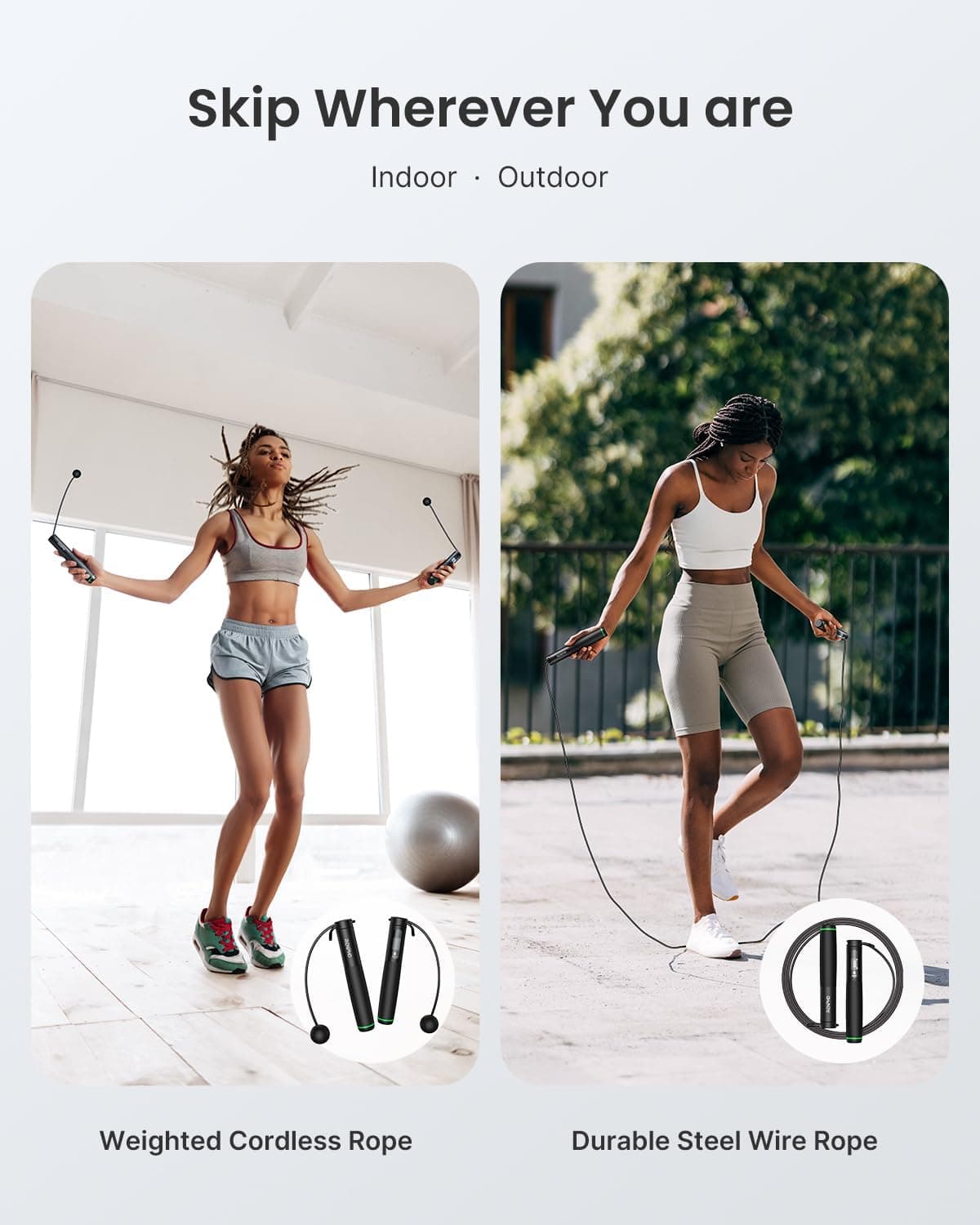 RENPHO Smart Jump Rope with Counter thumbnail 3