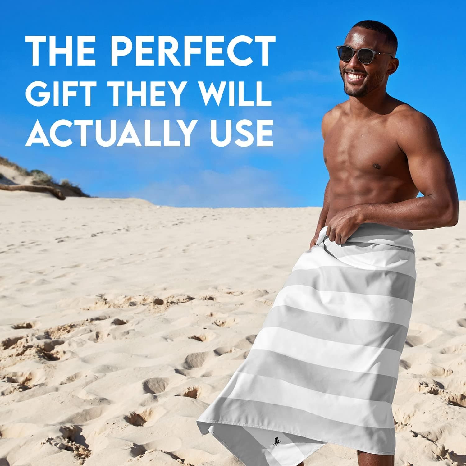 Dock & Bay Microfiber Beach Towel (Large, Cabana Light) thumbnail 3