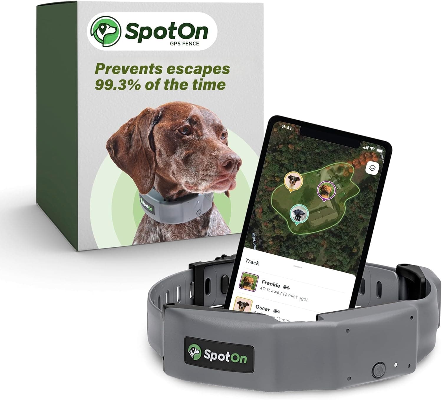 SpotOn GPS Wireless Dog Fence Collar - image 1