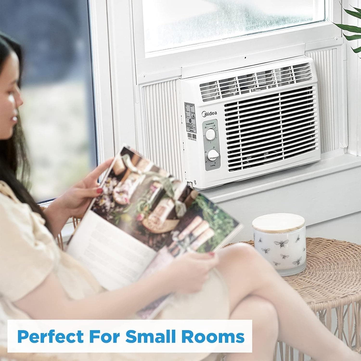 Midea 5,000 BTU EasyCool Window Air Conditioner thumbnail 3