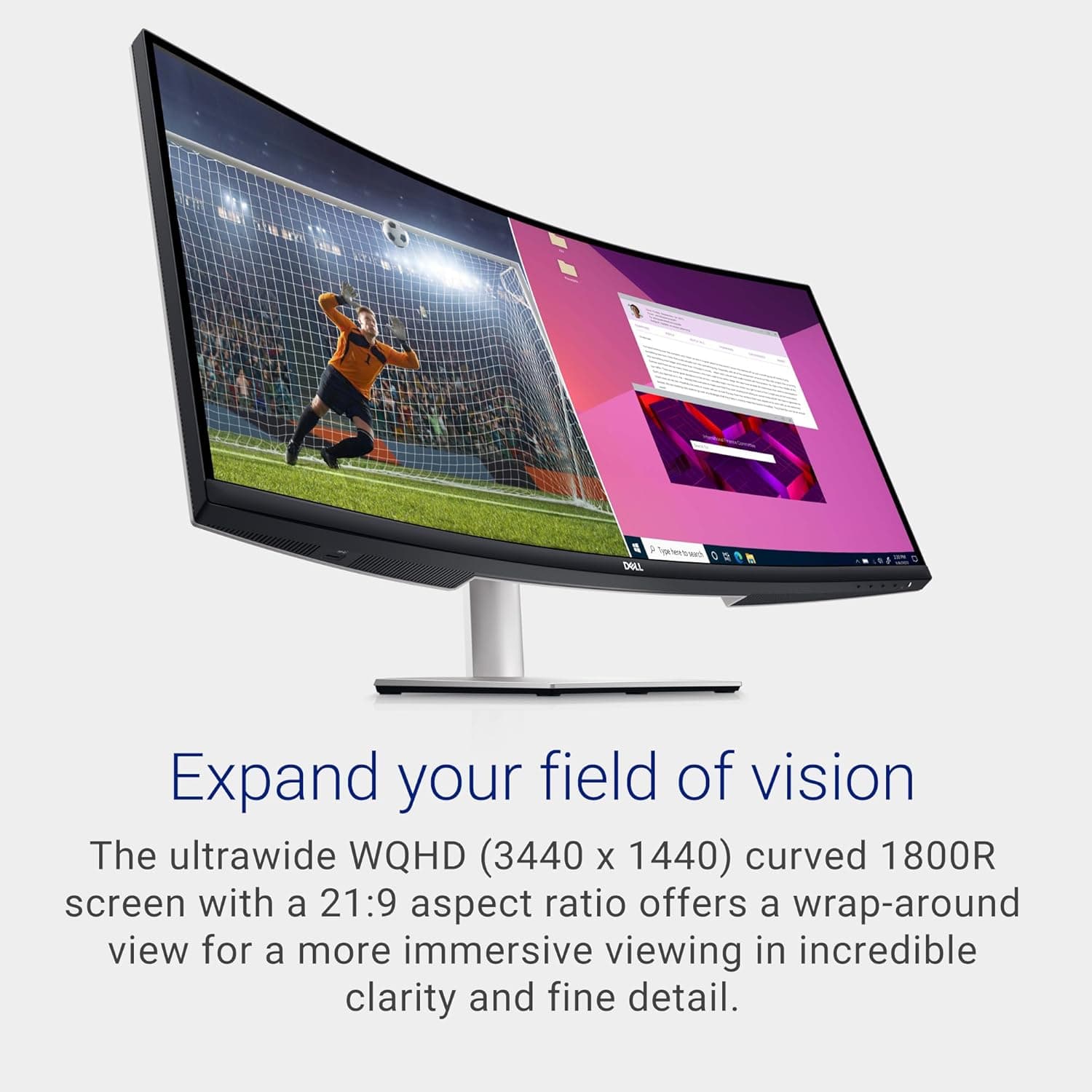 Dell S3423DWC 34-Inch Curved Ultrawide Monitor thumbnail 2