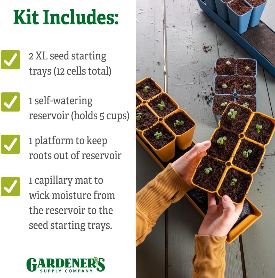 Gardener's Best XL Self-Watering Seed Starting Kit thumbnail 5