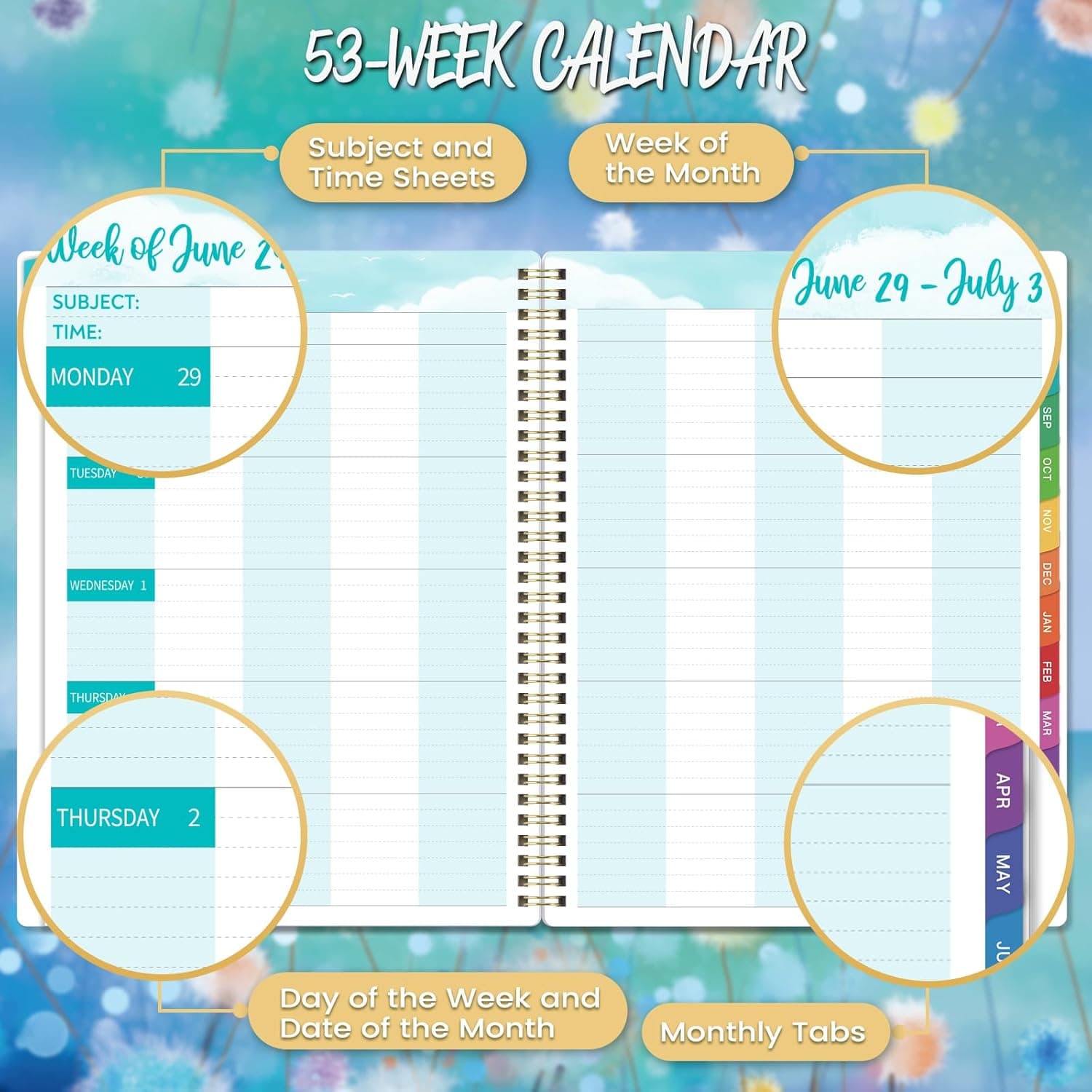 Teacher Planner 2025-2026 - Weekly & Monthly Lesson Plan Book for Teachers thumbnail 5