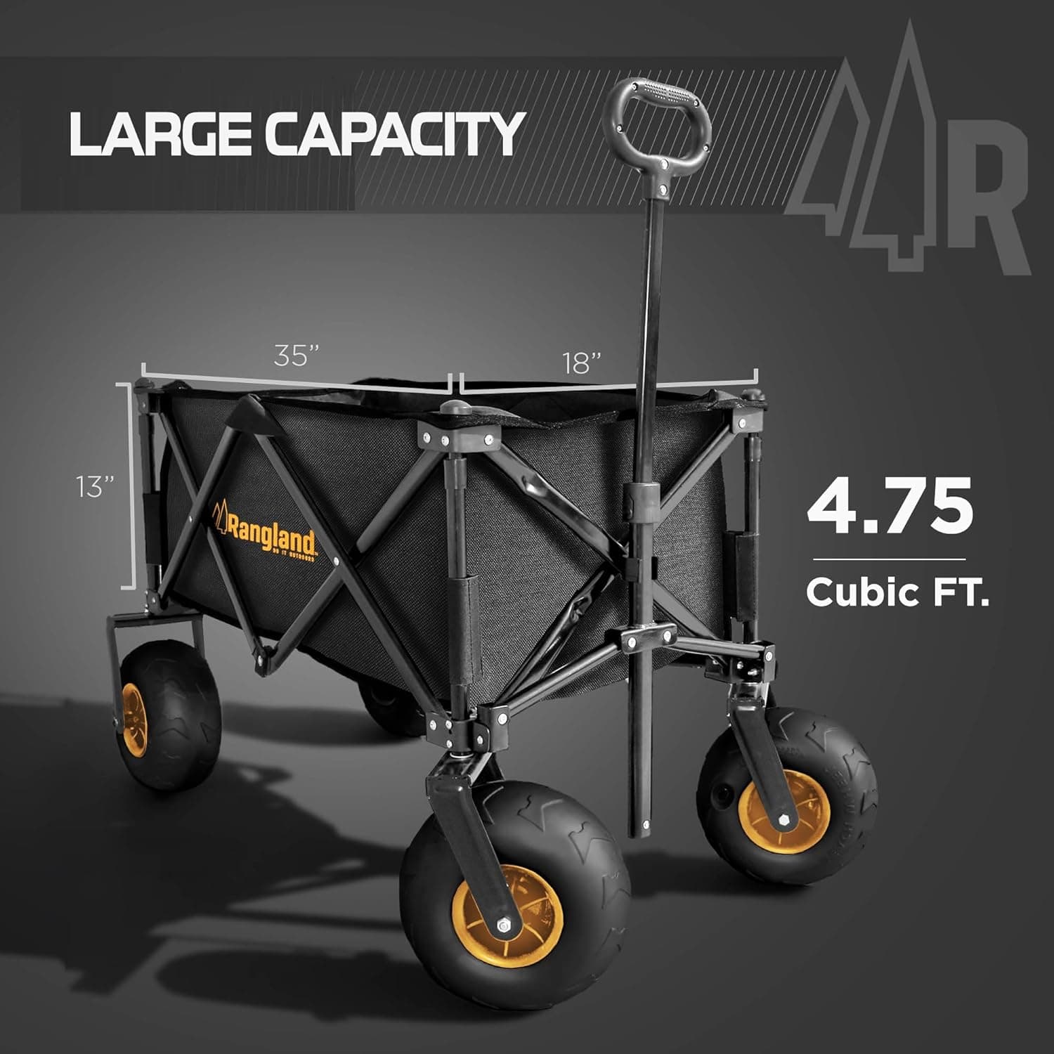 Rangland Beach Wagon with Big Balloon Air Tires (RX800) thumbnail 3