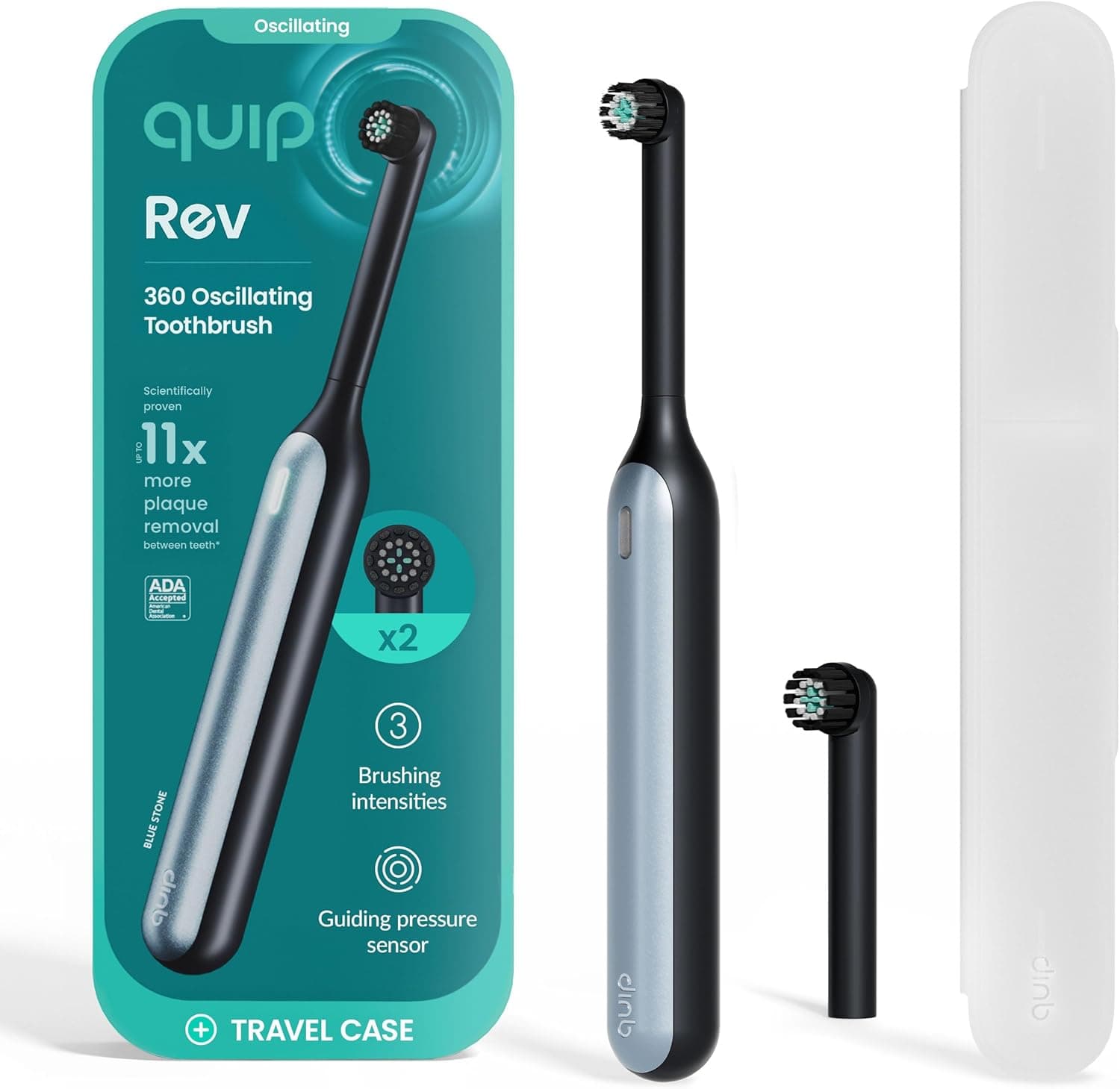 Quip Rev Oscillating Rechargeable Electric Toothbrush - image 1